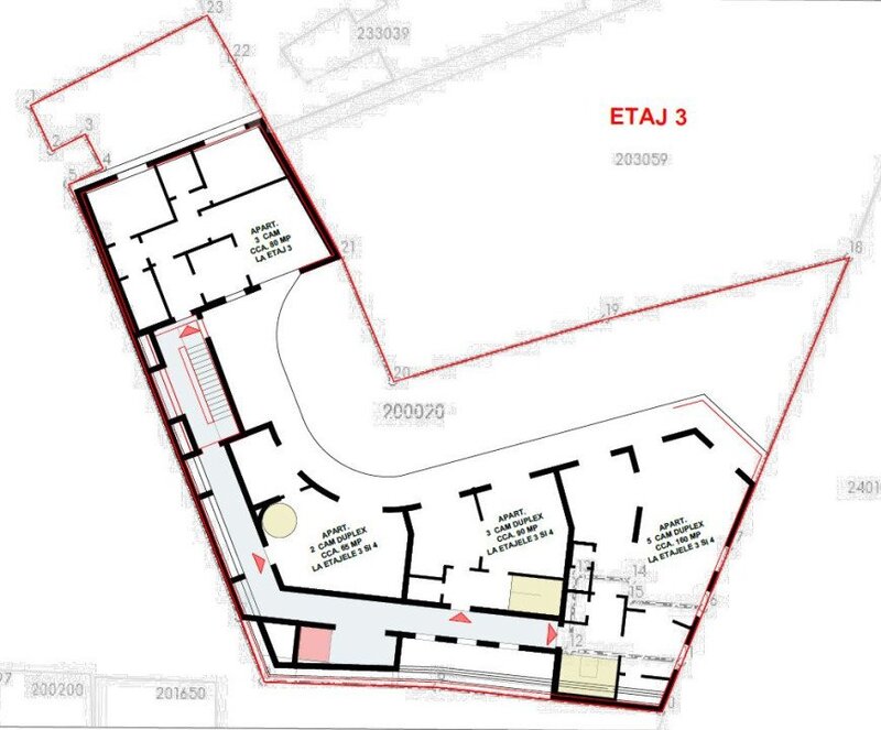 Piata Gemeni, Vasile Lascar, teren 800 mp, deschidere 27 m, 2.580 mp construibili