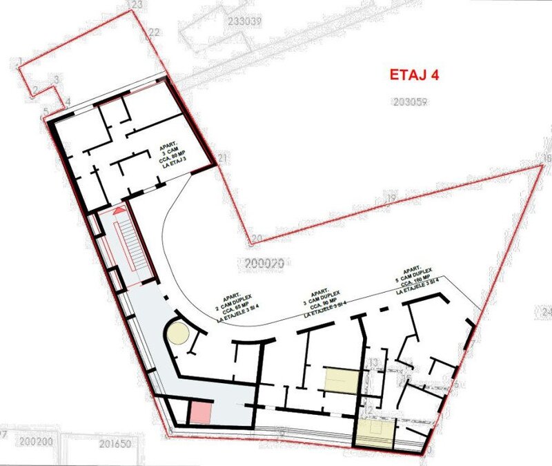 Piata Gemeni, Vasile Lascar, teren 800 mp, deschidere 27ml, 2,580 mp construibili