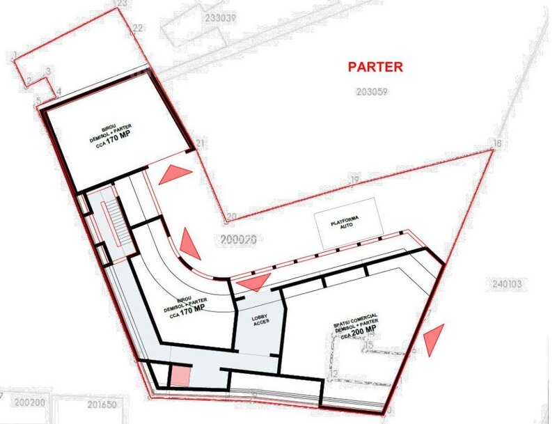 Piata Gemeni, Vasile Lascar, teren 800 mp, deschidere 27ml, 2,580 mp construibili