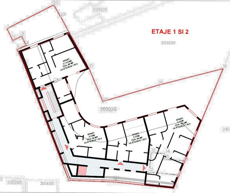 Piata Gemeni, Vasile Lascar, teren 800 mp, deschidere 27 m, 2.580 mp construibili